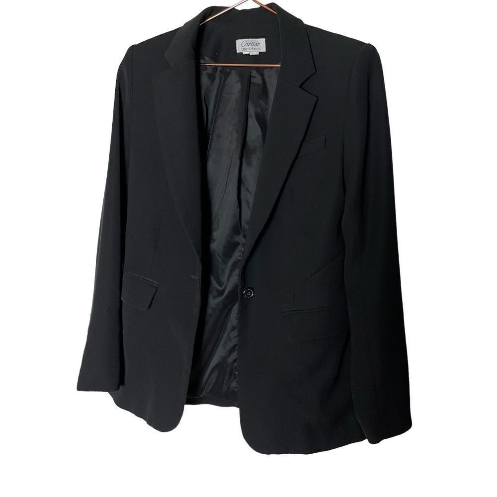 EUC Cartier Uniformes Black Blazer 36/XS